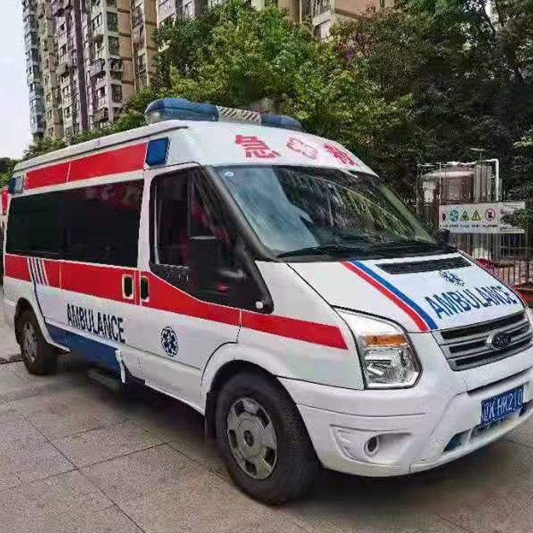 皮山长途救护车护送病人返乡